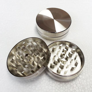 Grinder Aluminium 2pce Silver MO262