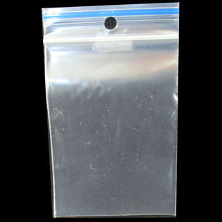 Resealable Bag Clear 50x75 W/Blue Lip 100pk CB008