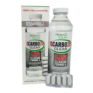 Detox Drink Herbal Clean QCarbo20 Lemon-Lime DE112