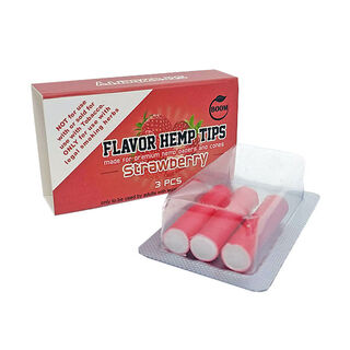 Tips Boom Hemp Strawberry 3pk SP944 EOL