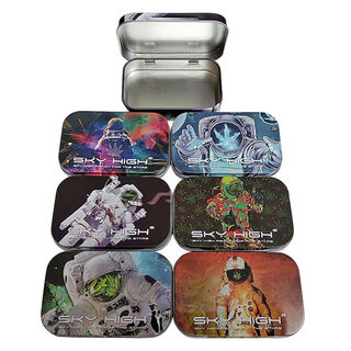 Tin Metal Asst Sky High Designs 100x65 MH205