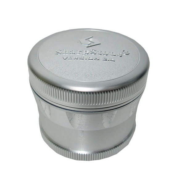 Grinder Sharpstone v2.0 55mm 4pce Silver MO190D